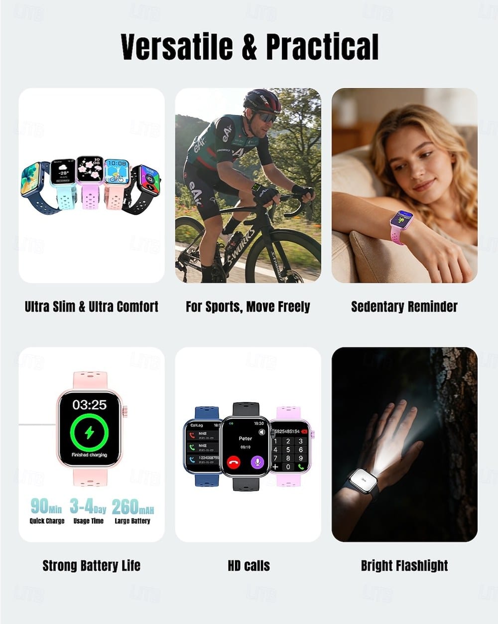 Y51 Bluetooth Calling Smart Watch - detail 02