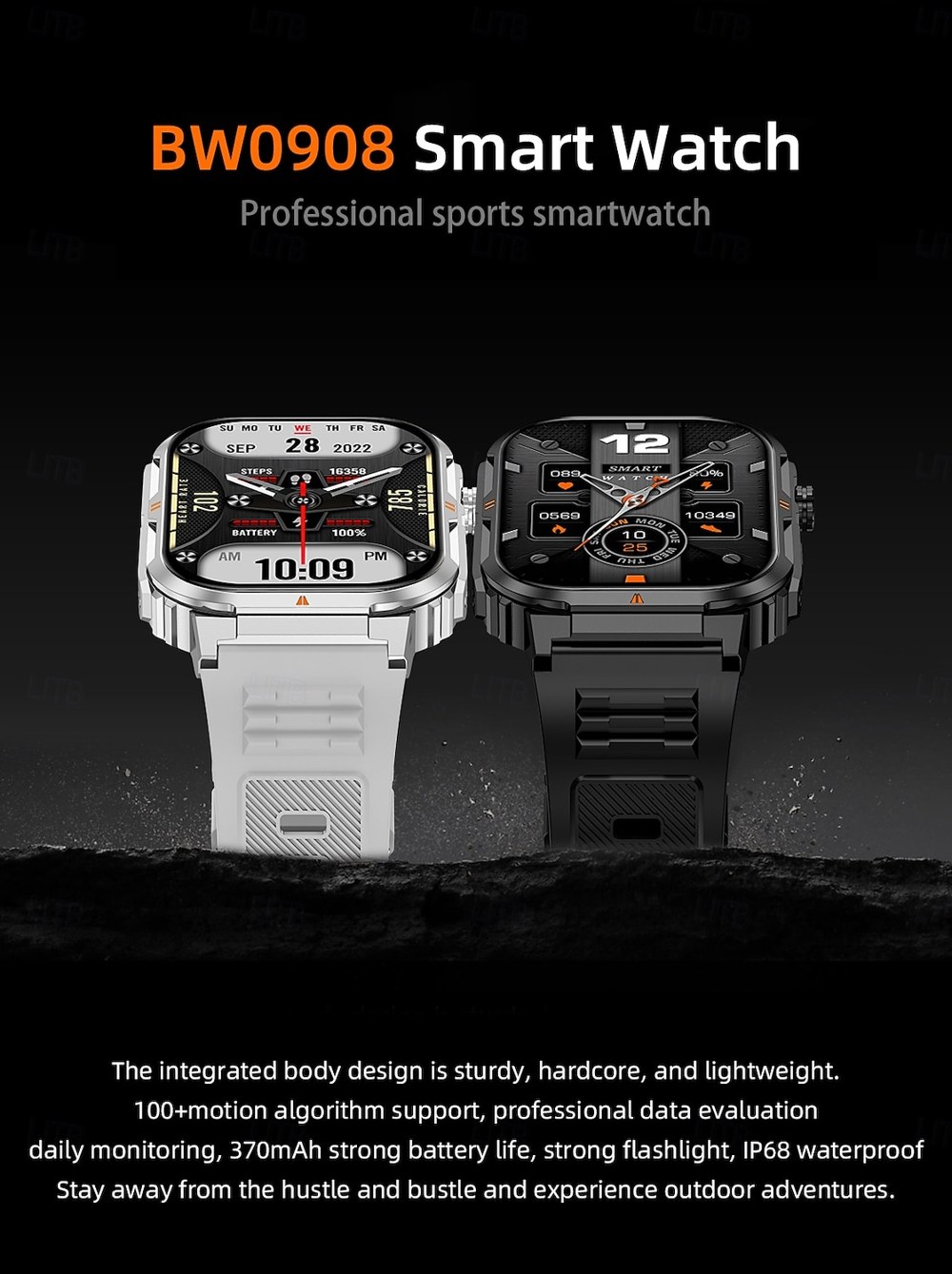 BW0908 Bluetooth Calling Smart Watch - detail 01