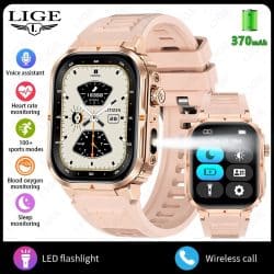 BW0908 Bluetooth Calling Smart Watch - variant pink