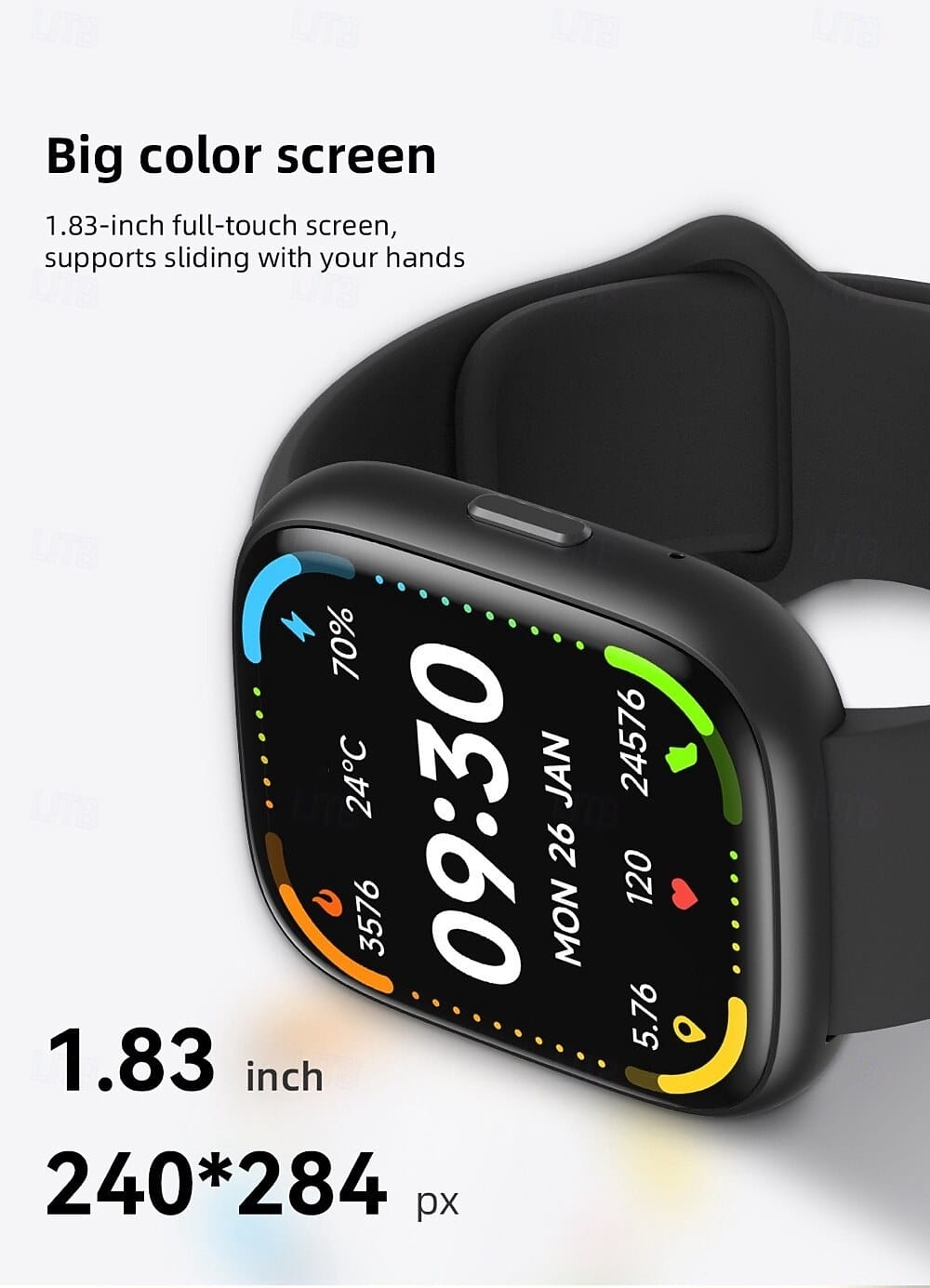 IDW26 Bluetooth Calling Smart Wristband - detail 03
