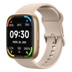 IDW26 Bluetooth Calling Smart Wristband - variant gold
