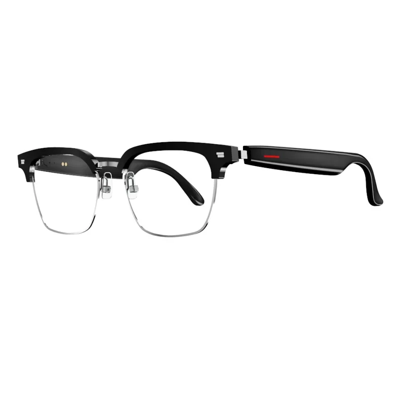 wearablemaster bluetooth compatible smart sunglasses earphone with replaceable lens ce certified e13 06 wearablemas gallery 01 E13-06 smart glasses product image