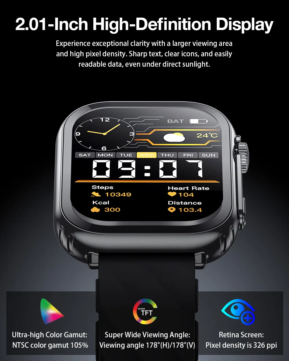 BW-AT8 smart watch detail image 4