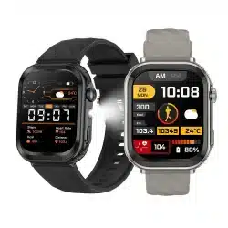 BW-AT8 2.01-Inch Smart Watch with LED Flashlight, Bluetooth Calling, 30-Day Battery, 1ATM Protection and Wellness Tools - Image 3