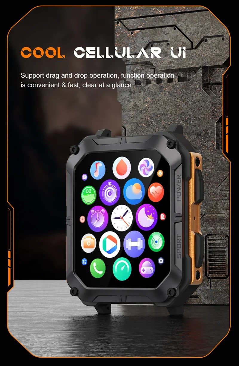 C20 Pro Outdoor Smart Watch - detail 06