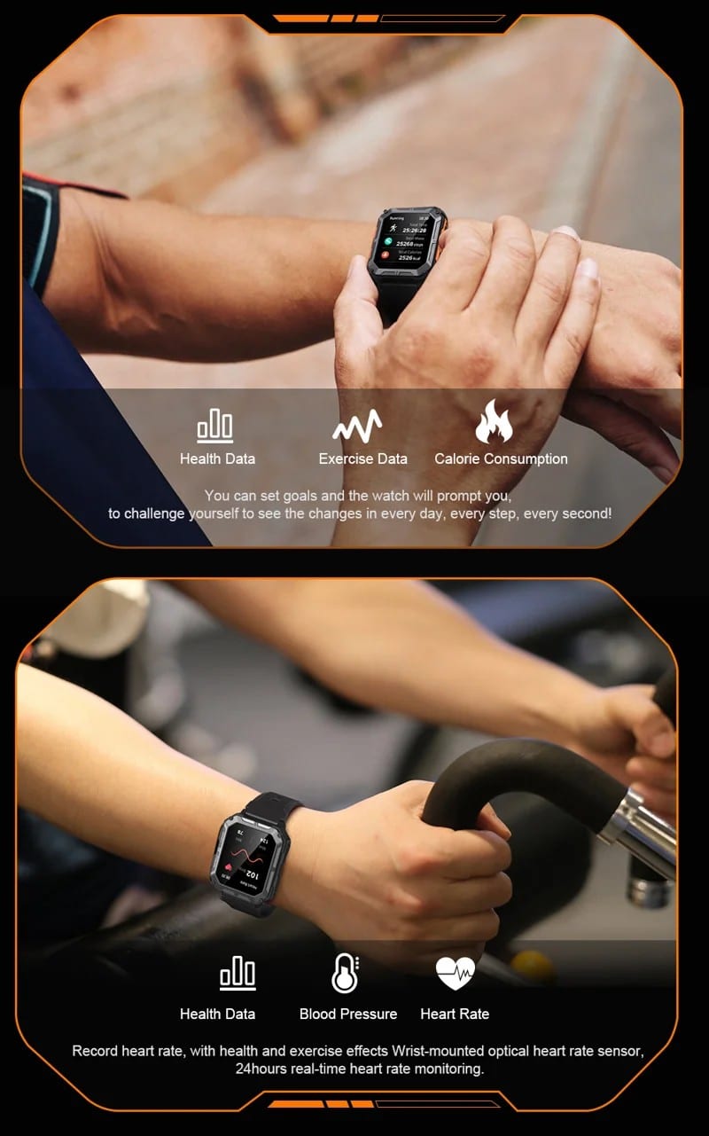 C20 Pro Outdoor Smart Watch - detail 09