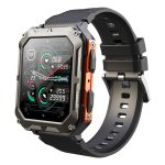 C20 Pro 1.83-Inch Outdoor Smart Watch with Bluetooth Calling, 123 Sports Modes, 380mAh Battery, Music Control and IP68