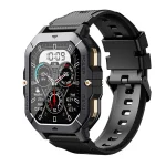 C28 2.02-Inch HD Rugged Smart Watch with Bluetooth Calling, 1ATM, 410mAh Battery and 100+ Sport Modes