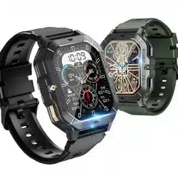 C28 2.02-Inch HD Rugged Smart Watch with Bluetooth Calling, 1ATM, 410mAh Battery and 100+ Sport Modes - Image 2