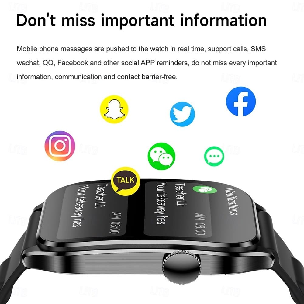 Curved AMOLED Smart Watch - detail 02