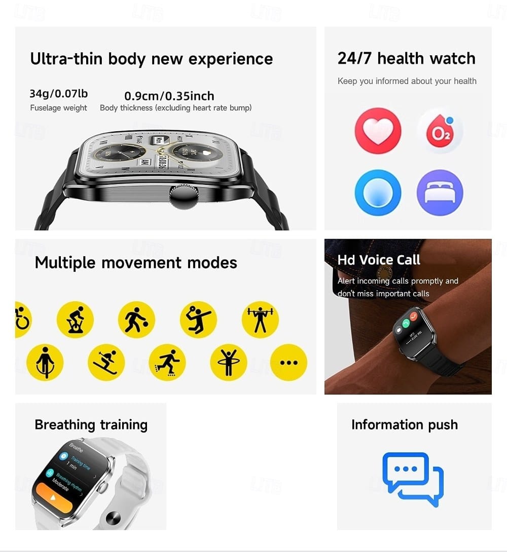Curved AMOLED Smart Watch - detail 04