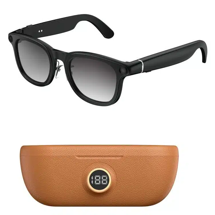 wearablemaster cycling smart ai sports glasses 8mp heycyan six axis image stabilization wi fi bt call ai voice assi gallery 01 X01 Ultra smart glasses product image