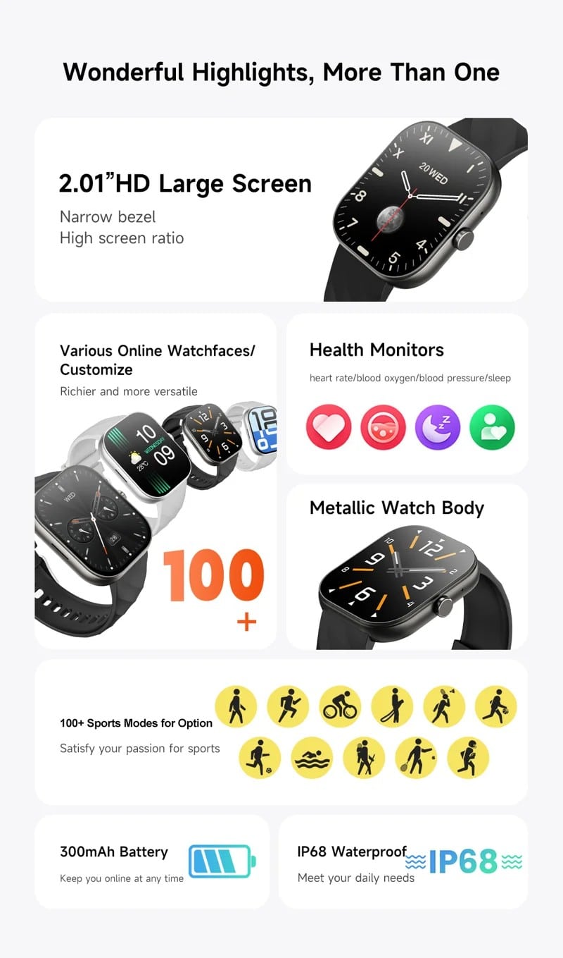 D02 Bluetooth Calling Smart Watch - detail 02