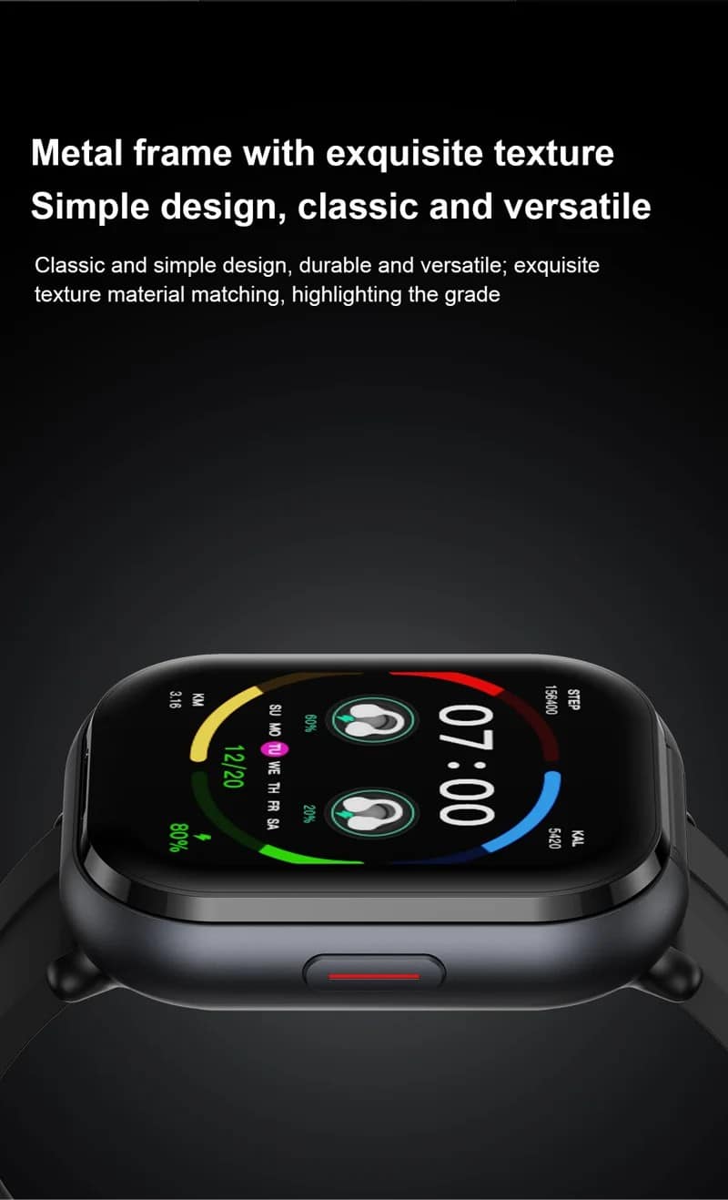 D12 Smart Watch with TWS Earbuds - detail 05