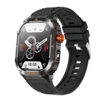 D16 2.01-Inch Rugged Smart Watch with Strong Flashlight, 350mAh Battery, IP68 and Multi-Sport Modes