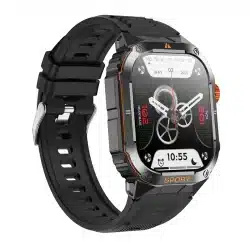 D16 2.01-Inch Rugged Smart Watch with Strong Flashlight, 350mAh Battery, IP68 and Multi-Sport Modes - Image 7