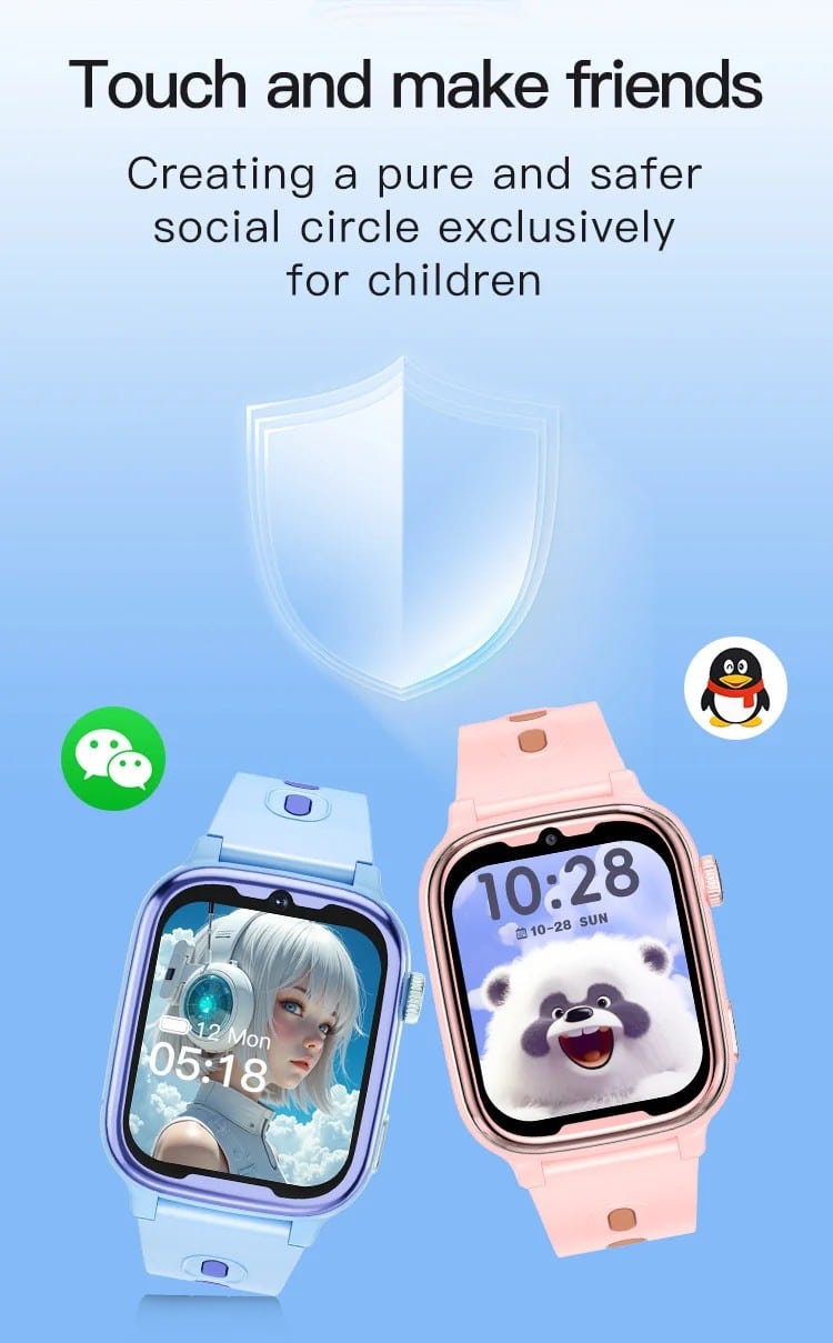 D18 Kids 4G GPS Smart Watch - detail 11
