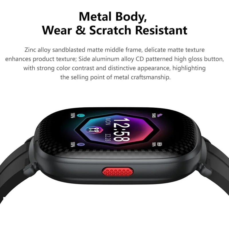 D22 Nylon Strap 2-in-1 Smart Watch Earbuds - detail 05