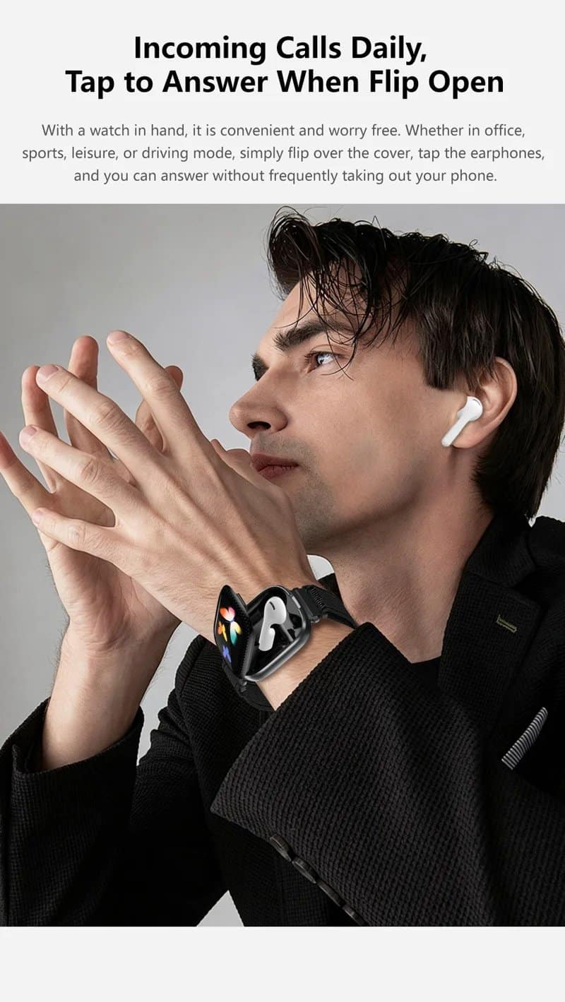 D22 Nylon Strap 2-in-1 Smart Watch Earbuds - detail 16