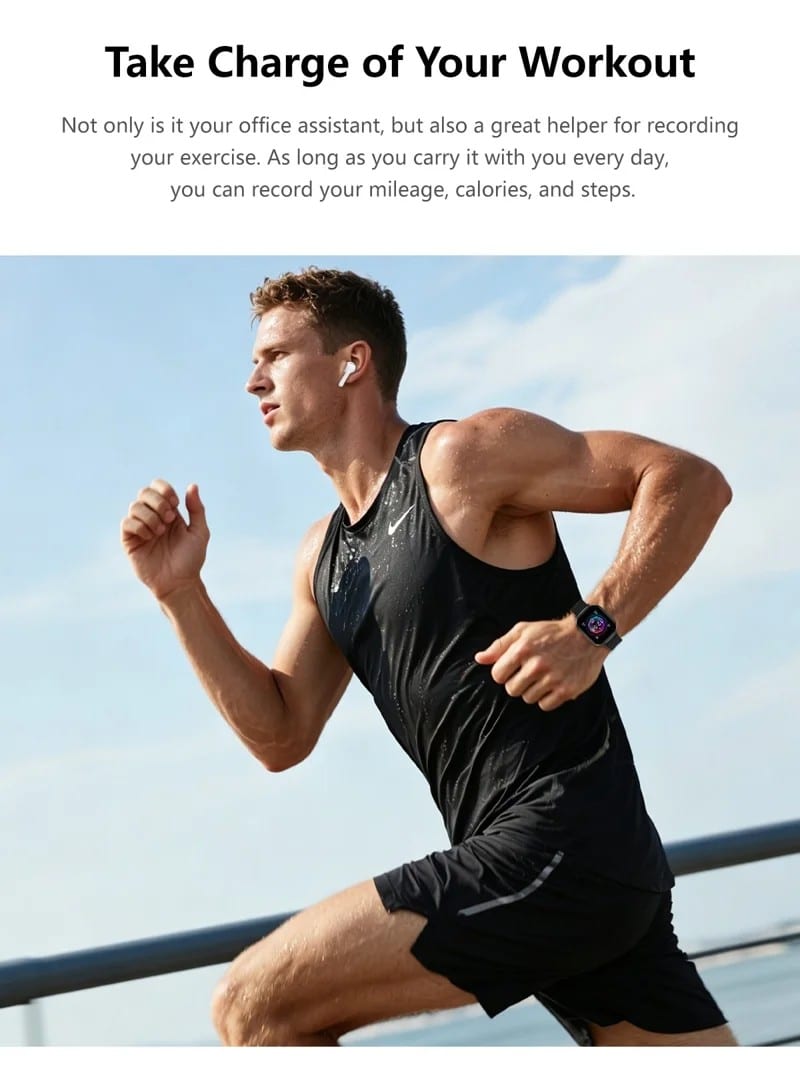 D22 Nylon Strap 2-in-1 Smart Watch Earbuds - detail 17