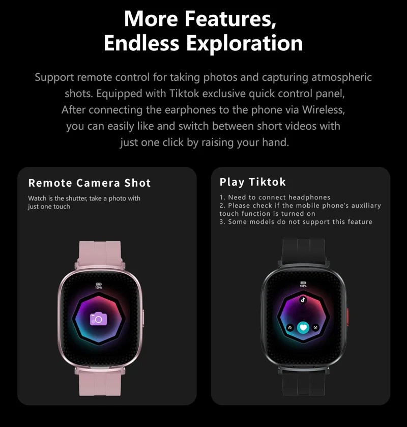 D22 Nylon Strap 2-in-1 Smart Watch Earbuds - detail 19