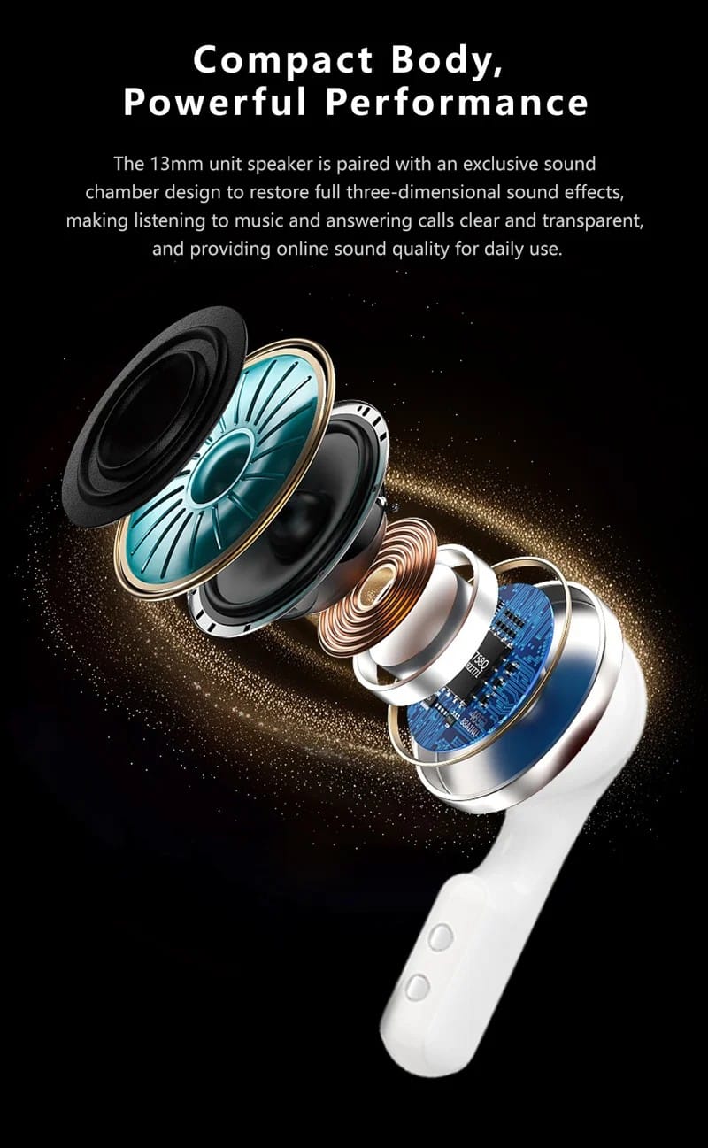 D22 Silicone Strap 2-in-1 Smart Watch Earbuds - detail 11