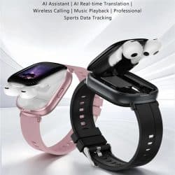D22 Silicone Strap 2-in-1 Smart Watch Earbuds - gallery 08