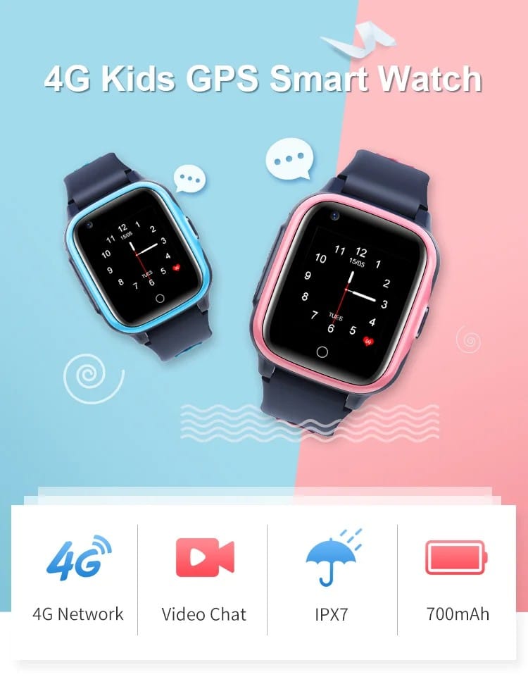 D31 Android 4G GPS Kids Phone Watch - detail 01