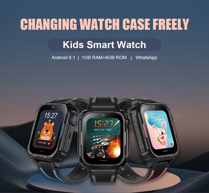 D38-2 4G Kids GPS Smart Watch - detail 01