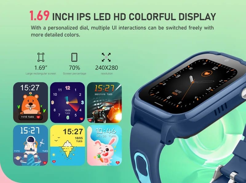D38 4G Kids GPS Smart Watch - detail 06