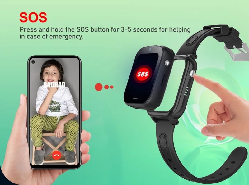 D38 4G Kids GPS Smart Watch - detail 14