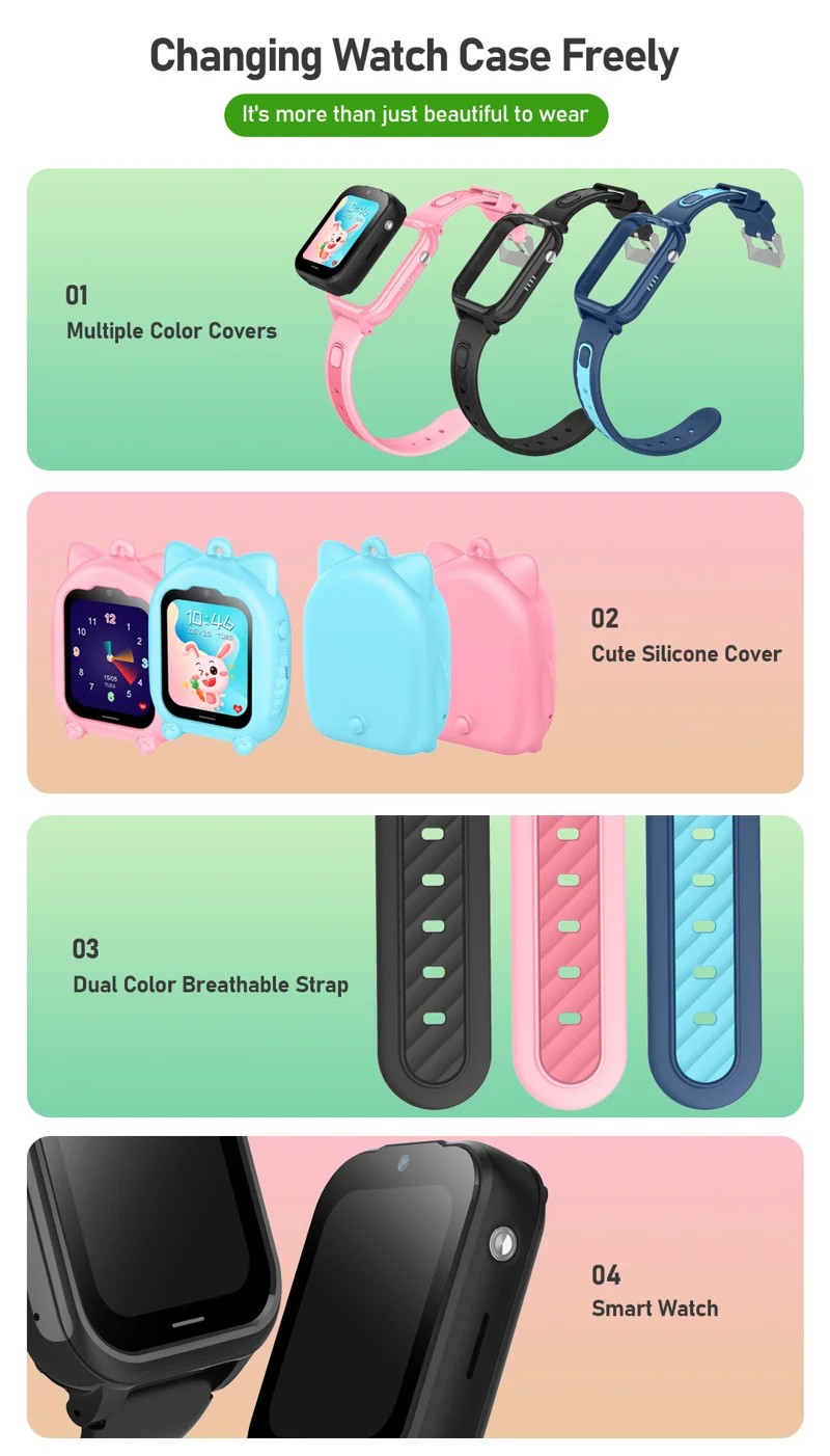 D38 4G Kids GPS Smart Watch - detail 17
