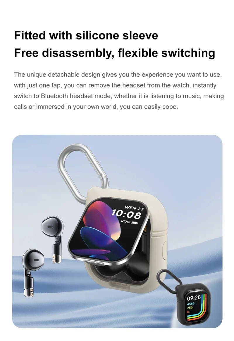 D8 Pro 2-in-1 Smart Watch Earbuds - detail 02