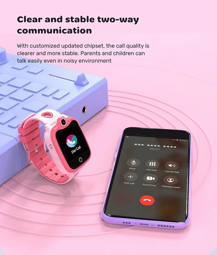 DH10 Kids 4G GPS Smart Watch - detail 04