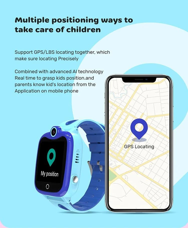 DH10 Kids 4G GPS Smart Watch - detail 07