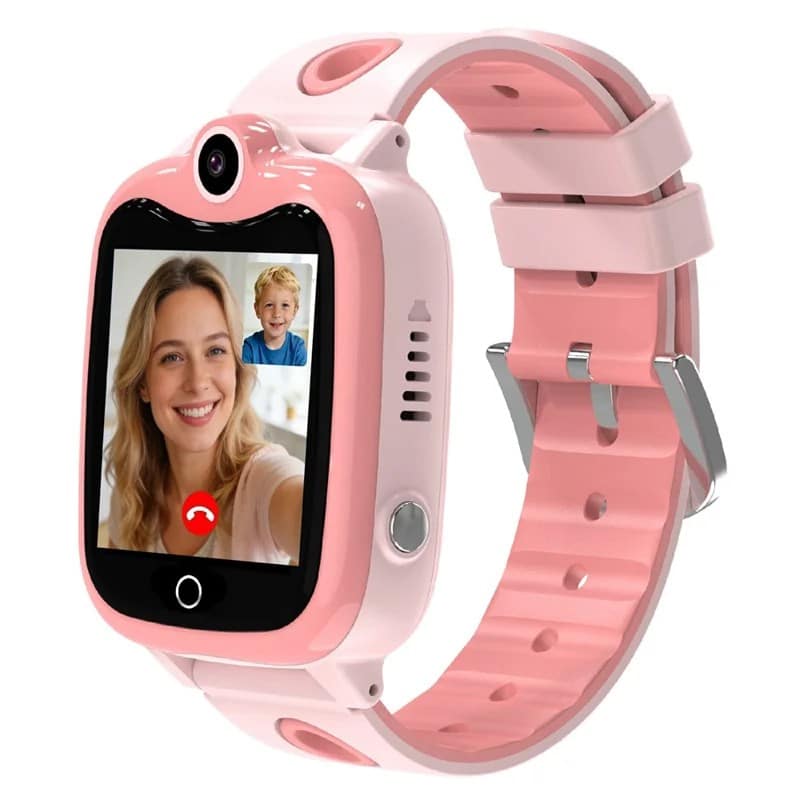 DH10 Kids 4G GPS Smart Watch with 1.44-Inch IPS Touchscreen, Video and Voice Calling, SOS Alert, 550mAh Battery, LBS Positioning and IP67 Care Guidance - gallery-01 DH10 Kids 4G GPS Smart Watch - gallery 01