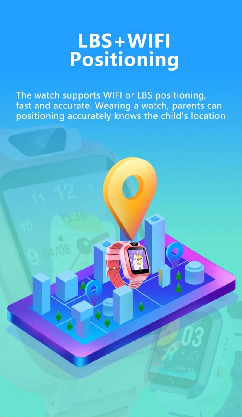 DH11 4G Kids Smart Watch - detail 04
