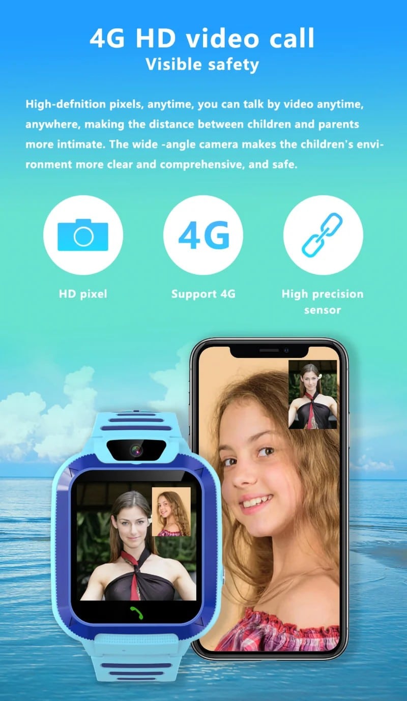 DH11 4G Kids Smart Watch - detail 05