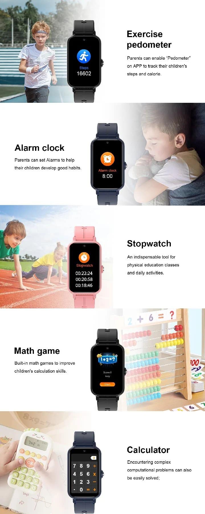 DH13S 4G GPS Kids Smart Watch - detail 08