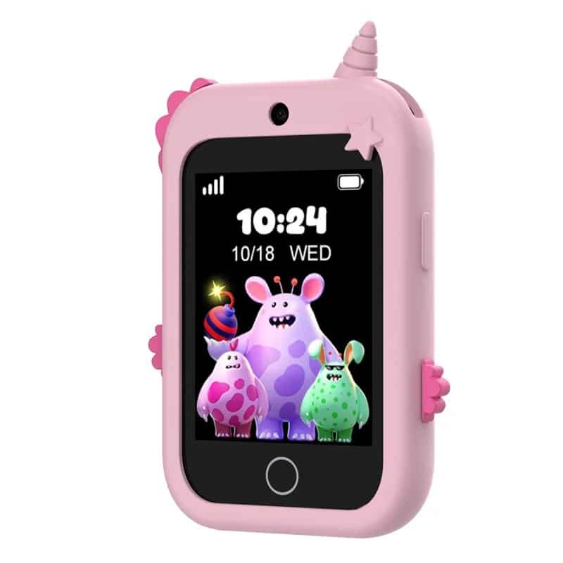 DH19 4G Kids Smart Watch with 2.8-Inch IPS Touch Display, Video Calling, SOS Button, WiFi and LBS Location Support, 800mAh Battery and Lanyard - gallery-01 DH19 4G Kids Smart Watch - gallery 01