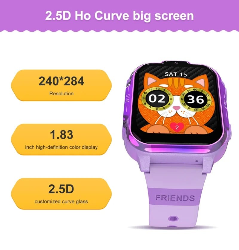 DH20 4G Kids GPS Video Call Smart Watch - detail 02