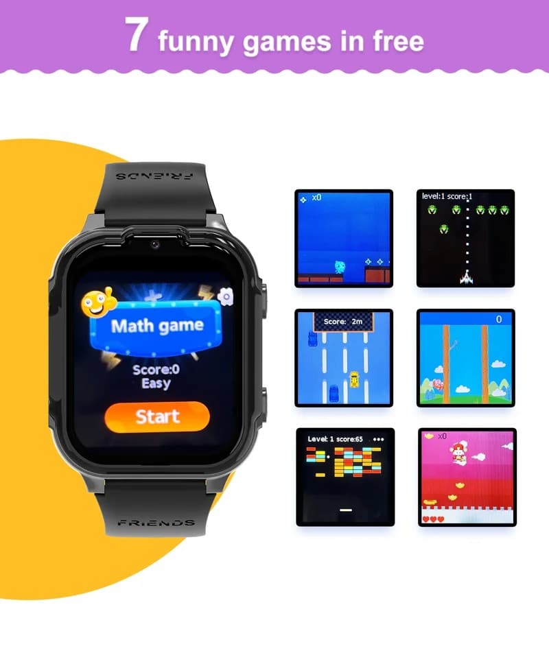 DH20 4G Kids GPS Video Call Smart Watch - detail 07