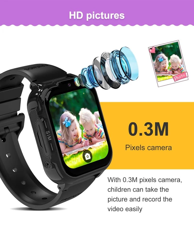 DH20 4G Kids GPS Video Call Smart Watch - detail 08