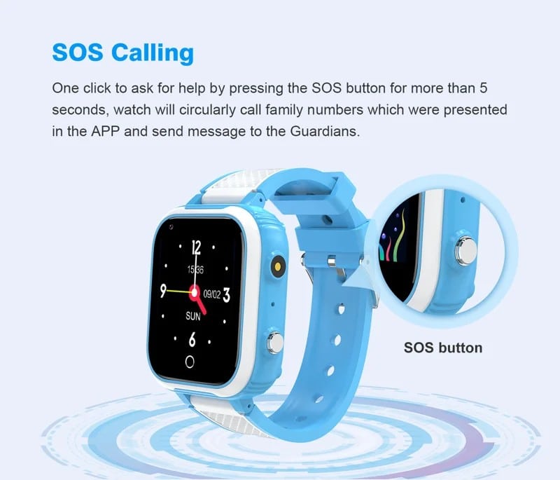 DH9S 4G Kids Smart Watch - detail 05