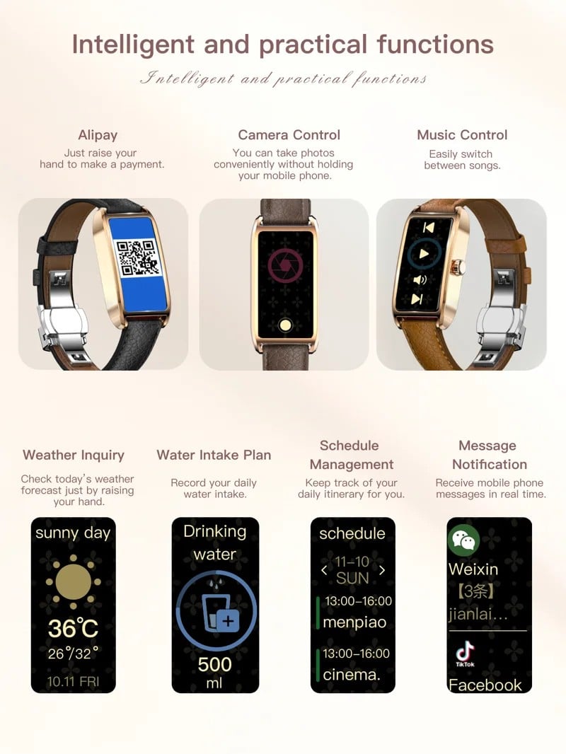 Dora T Women’s AMOLED Smart Watch - detail 15