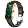 Rose Gold Case/Black Strap