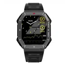 DT108 1.96-Inch HD Smart Watch with GPS Tracking, Bluetooth Calling, ECG Reference, Voice Assistant and IP68 - Image 4