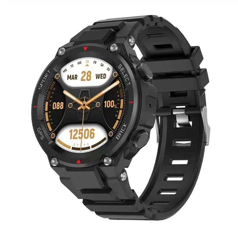 wearablemaster-dt5-sport-1-45-inch-hd-gps-smart-watch-ip68-gallery-01 DT5 Sport 1.45-Inch HD GPS Smart Watch with Compass, Bluetooth Calling, IP68 and 550mAh Battery - Image 1