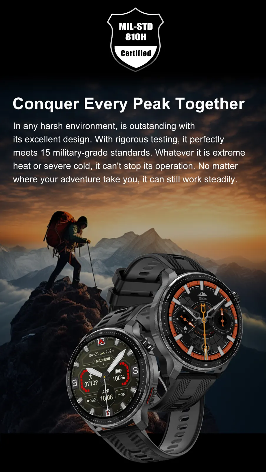 DTG6 GPS smart watch detail image 3