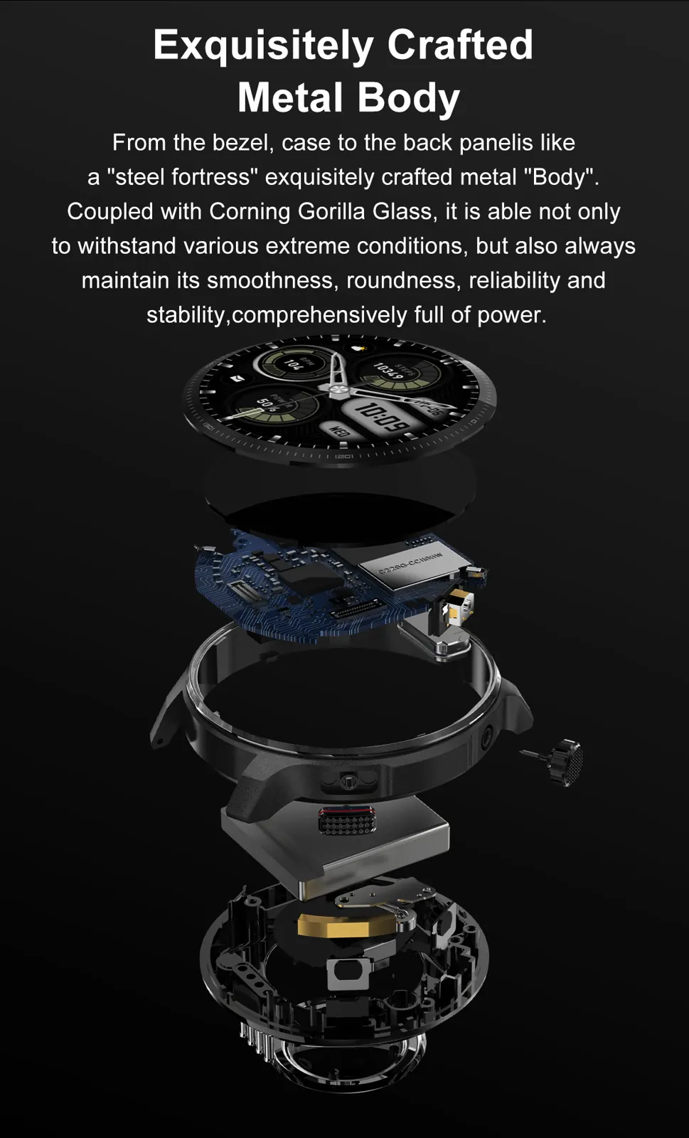 DTG6 GPS smart watch detail image 7